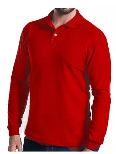 Playera discount polo roja