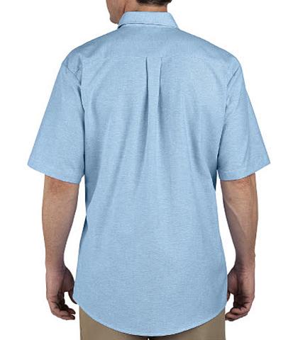 CAMISA DE TRABAJO AZUL CIELO MC 60ALG/40POL SS46LB 2XL-DICKIES