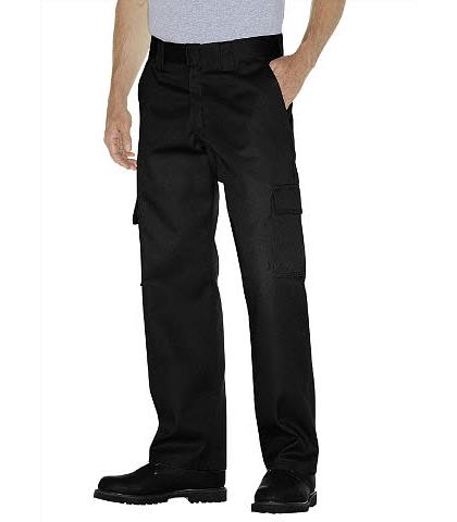 PANTALON CABALLERO DICKIES CARGO 65POL 35ALG NEGRO 42 DICKIES