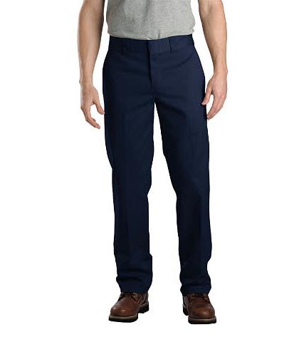 PANTALON DE TRABAJO 65POL/35ALG AZUL MARINO CABALLERO 30-DICKIES/Pantalón  Caballero/Uniformes Dickies