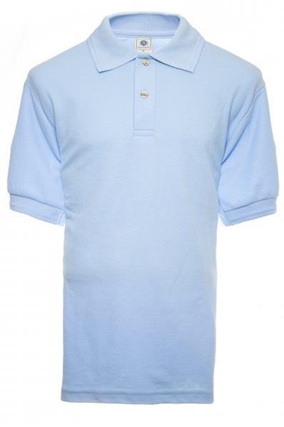 Camisa polo 2025 azul cielo