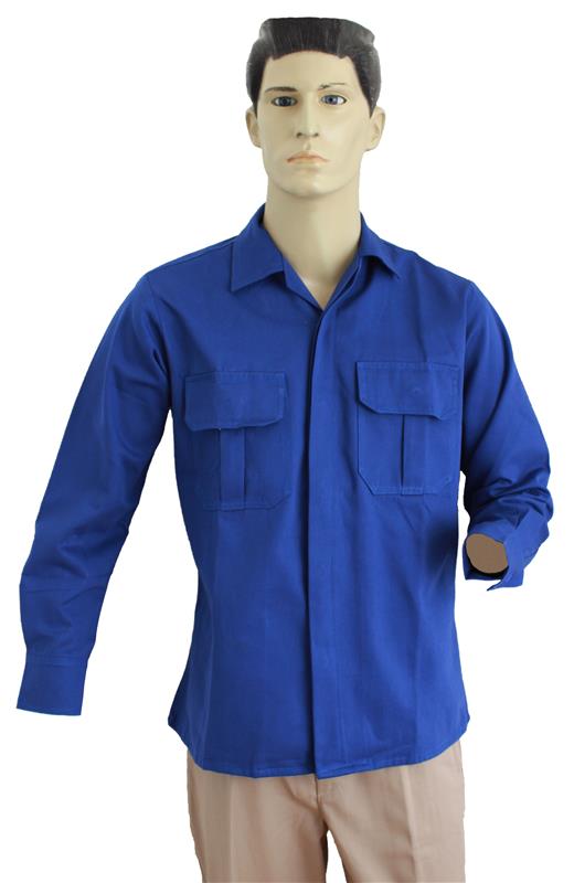 CAMISOLA GAB. 100 ALG ML STANLEY AZUL REY 34 FRANJOE Camisas para