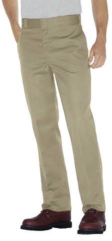 PANTALON DE TRABAJO CABALLERO 874 65POL/35ALG KHAKI 40A-DICKIES