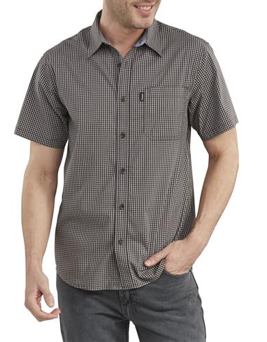 CAMISA SERIE-X TEÑIDA A CUADROS MC WS565 RBKL 2XL-DICKIES