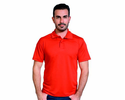 PLAYERA POLO CABALLERO DRY-FIT ROJO S-ASSOLUTO