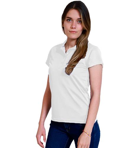 PLAYERA POLO DAMA DRY-FIT BLANCO M-ASSOLUTO