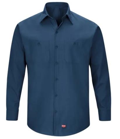 RSX10 CAMISA DE TRABAJO ML CON MIMIX AZUL MARINO XL-RED KAP