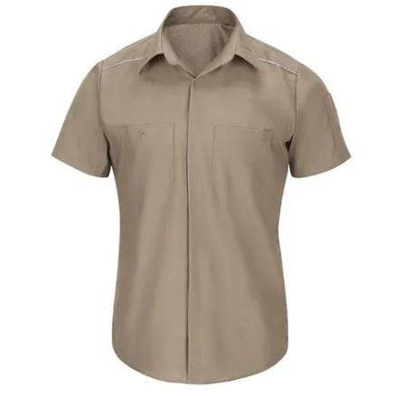 RSP4A CAMISA DE TRABAJO MC AIR FLOW KHAKI M-RED KAP