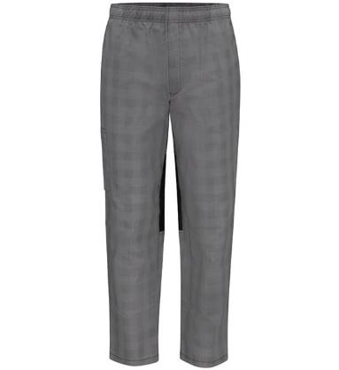 PANTALON DE CHEF HOLGADO PARA HOMBRE COLOR GRIS M-RED KAP