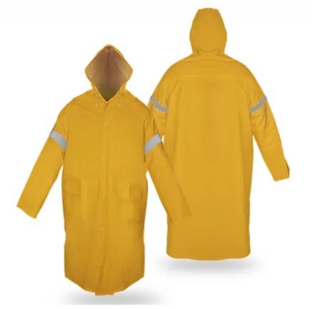 IMPERMEABLE MR GABARDINA CON CAPUCHA M MOD. DZ1001R-MR SEGURIDAD