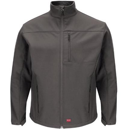 CHAMARRA IMPERMEABLE DE LUJO CHARCOAL TALLA S-RED KAP