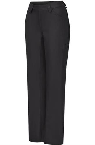 PANTALON DAMA LIGERO PARA EQUIPOS DE TRABAJO 70P/28A/2E NEGRO TALLA 4-RED KAP