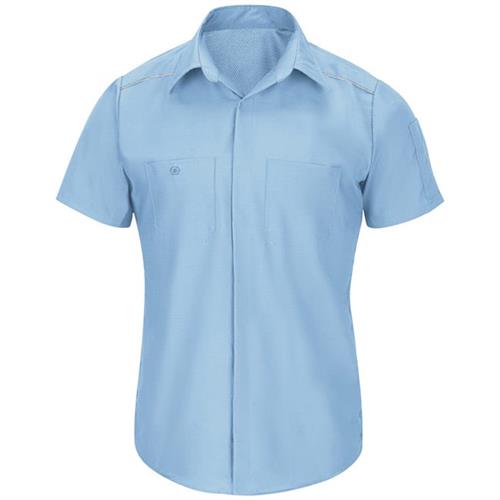 RSP4A CAMISA DE TRABAJO MC AIR FLOW AZUL CLARO M-RED KAP