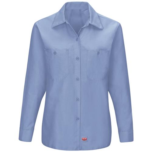 RSX11 BLUSA DE TRABAJO ML CON MIMIX AZUL CLARO S-RED KAP