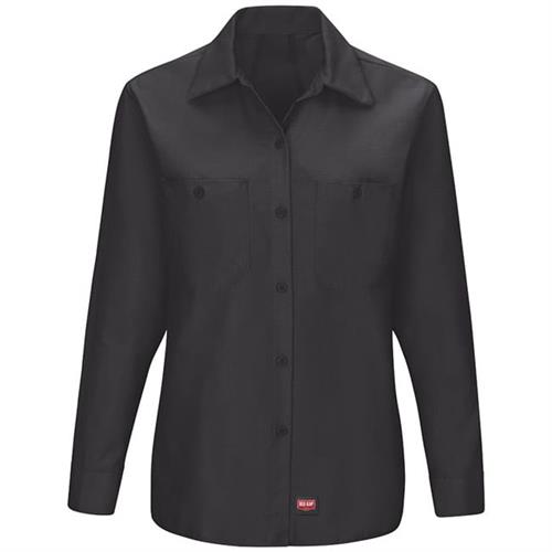 RSX11 BLUSA DE TRABAJO ML CON MIMIX NEGRO S-RED KAP