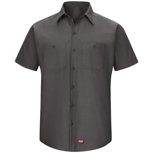 RSX20 CAMISA DE TRABAJO MC CON MIMIX CHARCOAL S-RED KAP