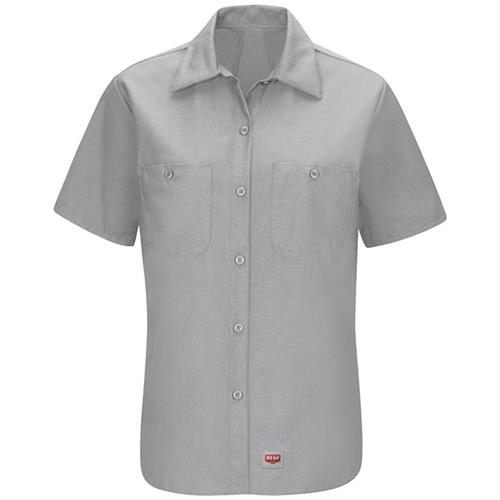 RSX21 BLUSA DE TRABAJO MC CON MIMIX GRIS S-RED KAP