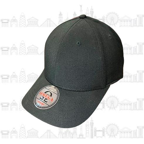 FITCAP GORRA OMEGA ADVENTURE 65POL/33RAY/2SPA, 6 GAJOS NEGRO #065-FITCAP