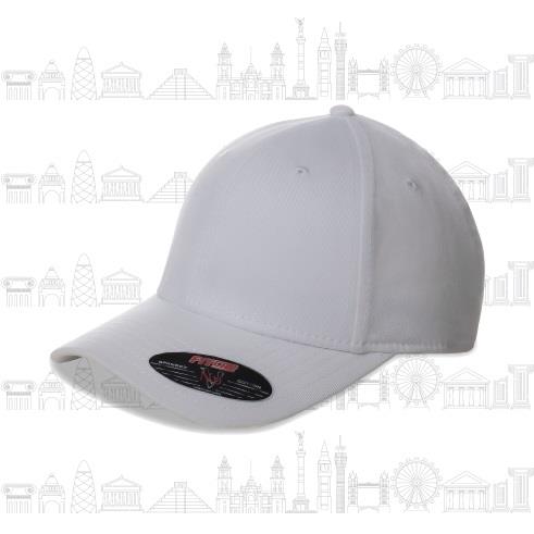 FITCAP GORRA NU 97ALG/3SPA GAB. CEP.  AJUSTE ELASTICO, BLANCO #075-FITCAP