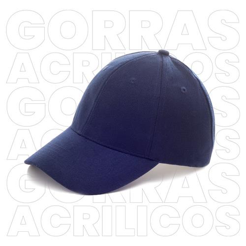 GORRA ACRILICO MCA PROS-CAPS C/CONTACTEL AZUL MARINO LINEA #400-DKPS