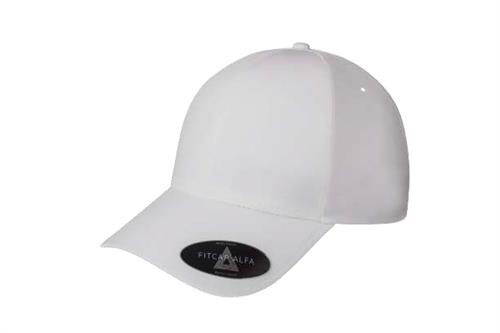 FITCAP ALFALIFE 97POL/3SPA SELLADA LASER AJUSTE VELCRO BLANCO #015-FITCAP