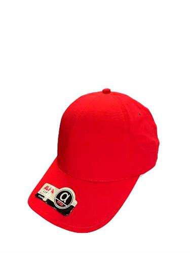 FITCAP ALFALIFE 97POL/3SPA SELLADA LASER AJUSTE VELCRO ROJO #015-FITCAP