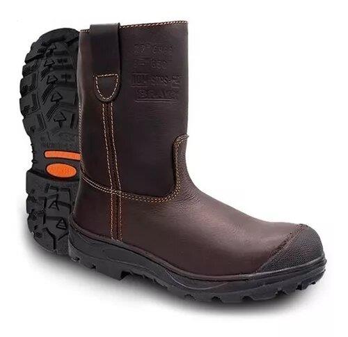 BOTA BRAVA PIEL CAFE DIELECTRICO 4 MOD. 9850-BRAVA