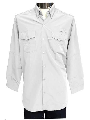 CAMISA ML MOD. COLUMBIA DRY-FIT BLANCO XS-CIRCO