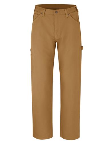 JEANS TIPO CARPINTERO DE LONETA RINSED BROWN DUCK-DICKIES