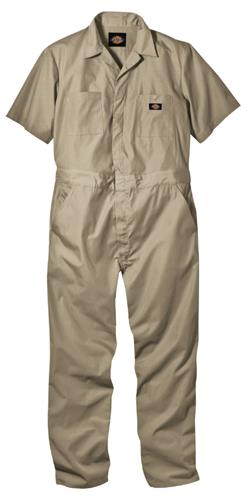 OVEROL MANGA CORTA 65POL/35ALG KHAKI DICKIES-DICKIES