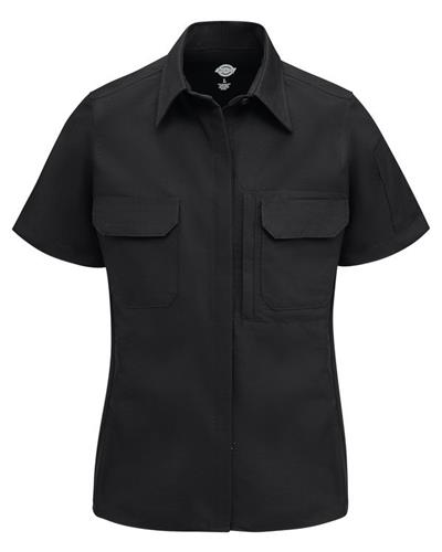 CAMISA TACTICA MC DE MUJER COLOR NEGRO-DICKIES