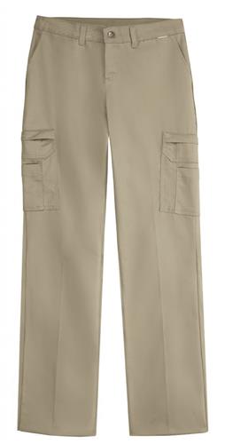 PANTALON DE MUJER TIPO CARGO COLOR KHAKI-DICKIES