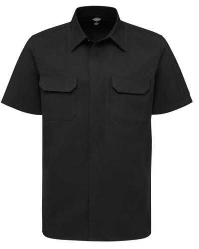 CAMISA TACTICA MC DE HOMBRE COLOR NEGRA-DICKIES