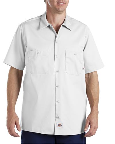 CAMISA DE TRABAJO BLANCA MC 100ALG DLS307WH M-DICKIES