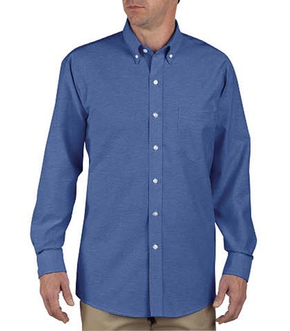 CAMISA DE TRABAJO AZUL FRANCES ML 60POL/40ALG SS36FB XL-DICKIES