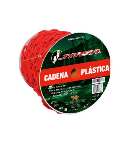 CADENA PLASTICA SAFE ROAD ROJA-SAFETY ROAD