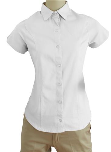 BLUSA SCANDALO CORT. MC 100%ALG BLANCO 28-SCANDALO