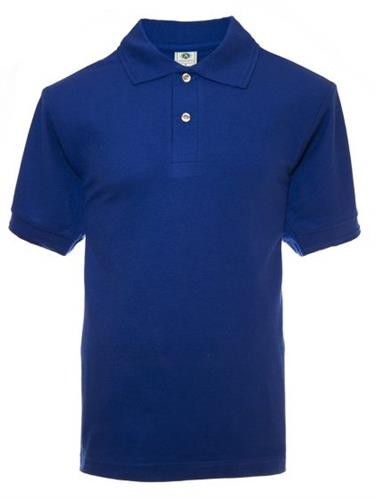 PLAYERA TIPO POLO ASSOLUTO CABALLERO AZUL REY L-ASSOLUTO