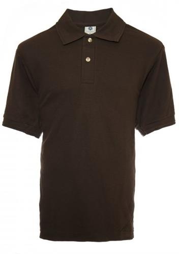 PLAYERA TIPO POLO ASSOLUTO CABALLERO CHOCOLATE S-ASSOLUTO