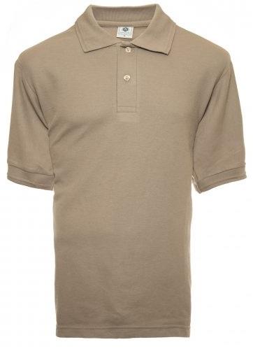 PLAYERA TIPO POLO ASSOLUTO CABALLERO KHAKI S-ASSOLUTO