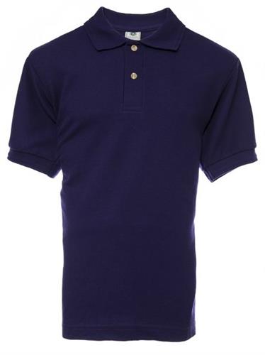 PLAYERA TIPO POLO ASSOLUTO CABALLERO MORADO S-ASSOLUTO