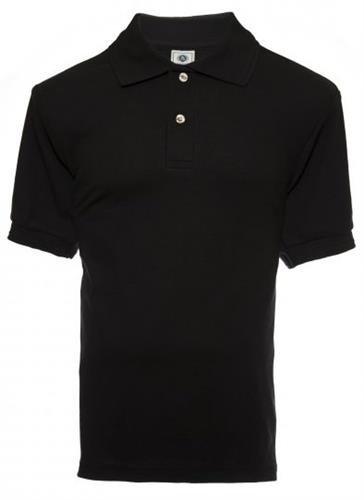 PLAYERA TIPO POLO ASSOLUTO CABALLERO NEGRO S-ASSOLUTO