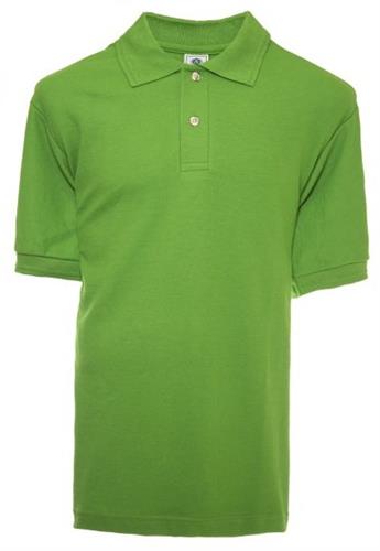 PLAYERA TIPO POLO ASSOLUTO CABALLERO VERDE LIMON S-ASSOLUTO