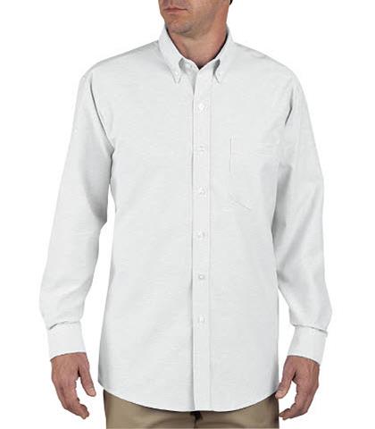 CAMISA DE TRABAJO BLANCA ML 60ALG/40POL SS36WH 2XL TALL-DICKIES