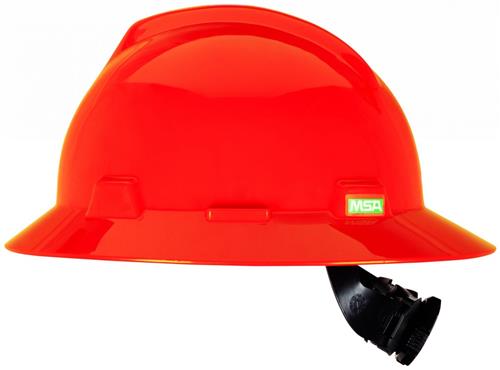 CASCO ALA ANCHA MSA SUSPENSION FAS-TRAC NARANJA-MSA