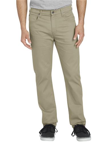 PANTALON GABARDINA CORTE AJUSTADO PIERNA ENTUBADA BEIGE 30x32-DICKIES