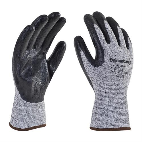 GUANTE POLIETILENO NITRILO SOLIDO EN PALMA MOD. 51-660 XL-DERMACARE