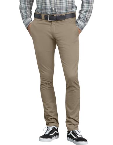 PANTALON DE TRABAJO SKINNY CABALLERO WP801 KHAKI 26 X 32-DICKIES