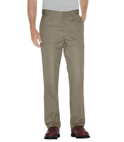 PANTALON DE TRABAJO MULTIUSO 65POL/35ALG KHAKI 42-DICKIES