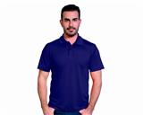 17PLAASSDRYC-PLAYERA POLO CABALLERO DRY-FIT AZUL MARINO L